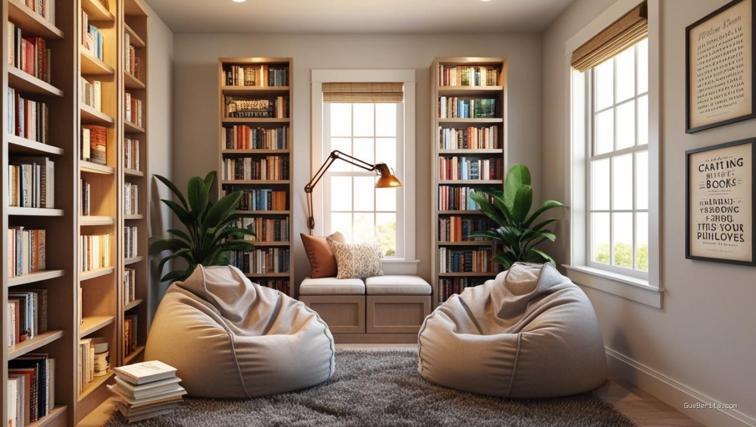 Photo by ikarireads.com - 10 Ide Desain Ruang Baca Nyaman untuk Rumah Minimalis