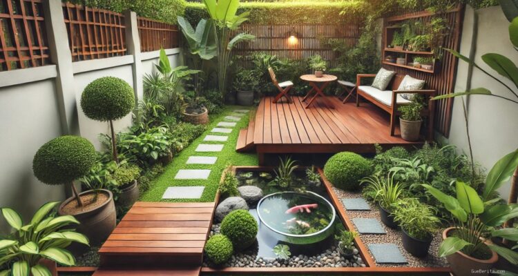 Photo by iknpos.id - 10 Ide Desain Taman Belakang Rumah Asri yang Nyaman dan Indah