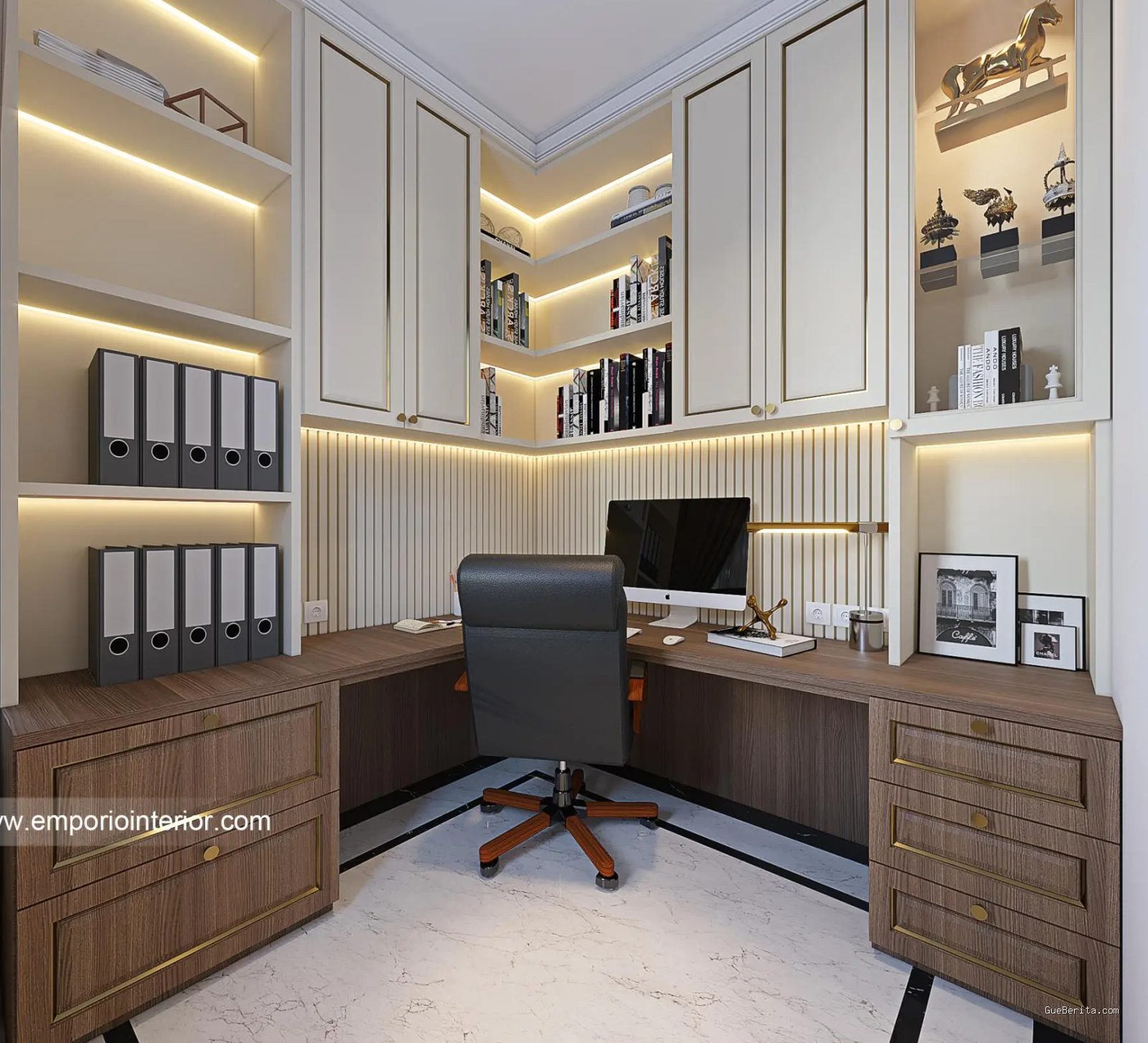 Photo by emporioarchitect.com - 10 Ide Ruang Kerja Kreatif di Rumah untuk Tingkatkan Produktivitas