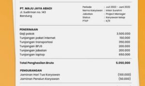 Photo by id.jobstreet.com - Arti Potongan PPh 21 dan BPJS Ketenagakerjaan di Rincian Slip Gaji