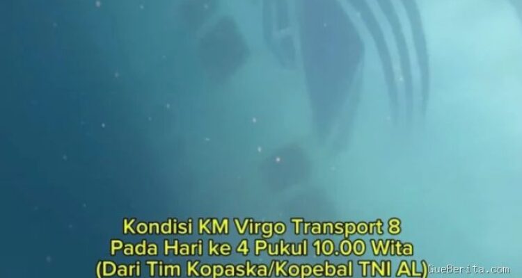 Evakuasi KM Virgo Transport 8: 45 Menit Penyelam BSG Manfaatkan Air Teduh