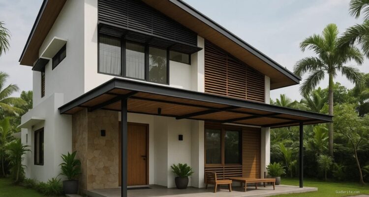 Photo by iknpos.id - Ide Desain Rumah Tropis Modern yang Nyaman dan Fungsional