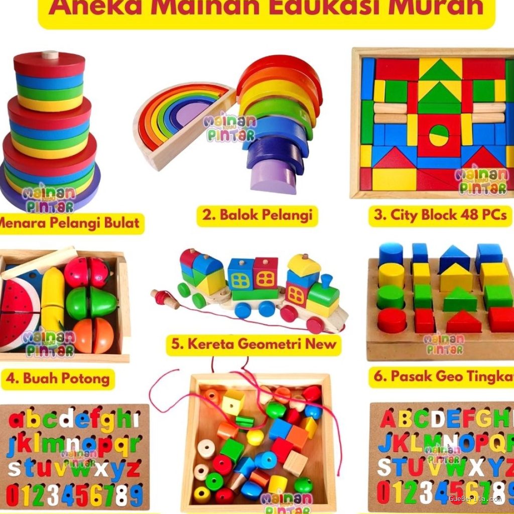 Photo by shopee.co.id - Panduan Memilih Mainan Edukasi Anak Sesuai Usia dan Manfaatnya