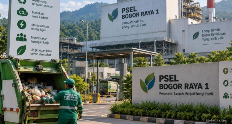 PSEL Bogor Raya 1 Tekan 640.000 Ton Emisi Lewat Konversi Sampah