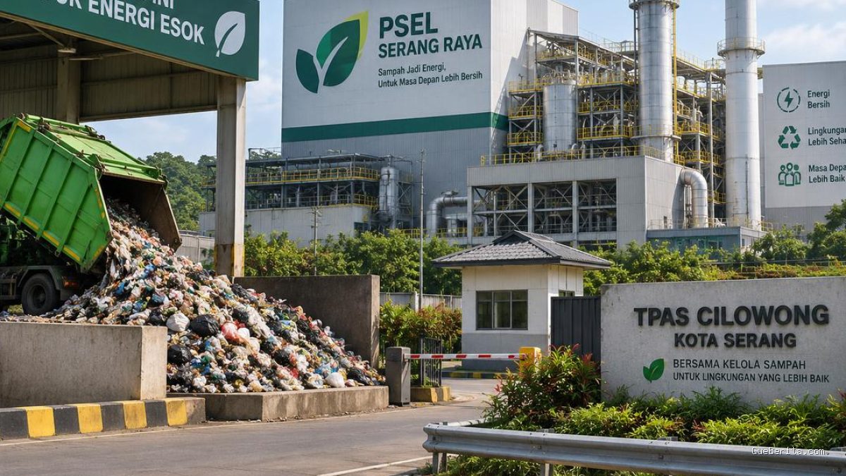 Transformasi Sampah Serang Raya Menjadi Energi Listrik Terbarukan