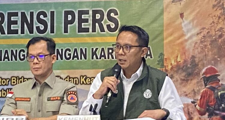 Tren Hot Spot Kebakaran Hutan Menurun, Kemenhut Minta Publik Siaga