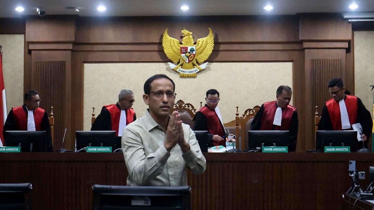 Nadiem Ungkap Latar Belakang Tim Bayangan di Hadapan Hakim