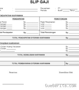 Arti Potongan PPh 21 dan BPJS Ketenagakerjaan di Rincian Slip Gaji