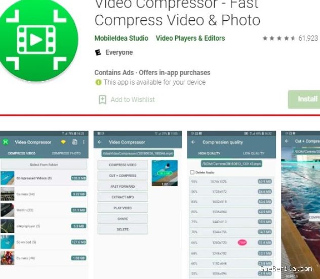 Photo by gammafisblog.com - Cara Mengecilkan Ukuran Video di HP Tanpa Mengurangi Kualitas