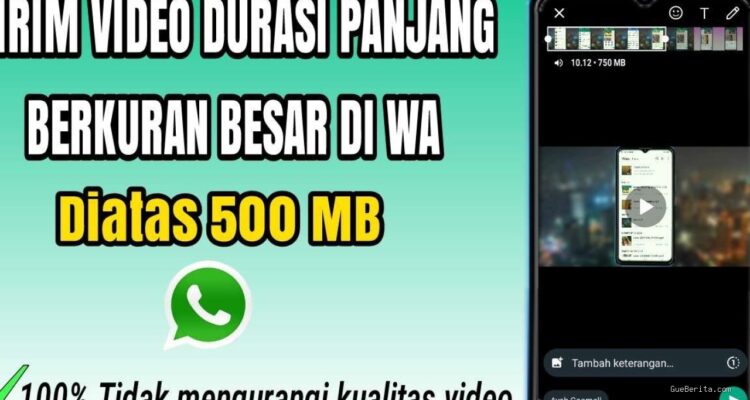 Photo by teknohandal.com - Cara Mengirim Video Berukuran Besar Tanpa Mengurangi Kualitas