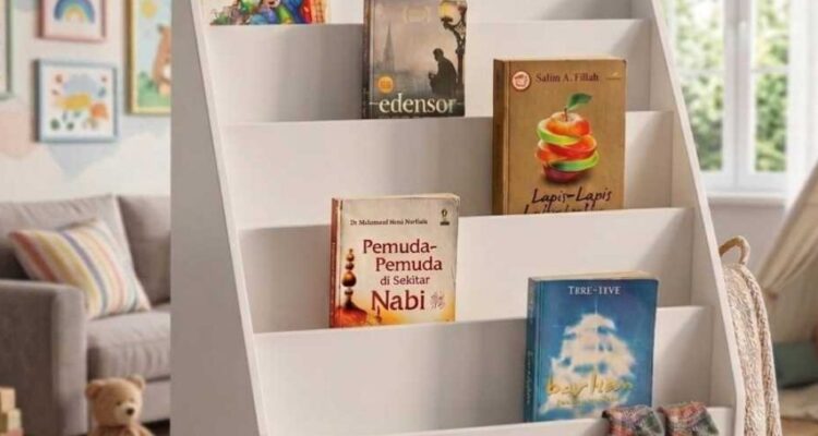Photo by shopee.co.id - Ide Menata Buku Anak agar Kamar Tetap Rapi dan Terorganisir