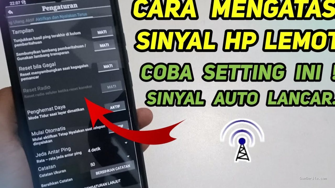 Photo by youtube.com - Penyebab Sinyal HP Penuh Tapi Internet Tetap Lambat