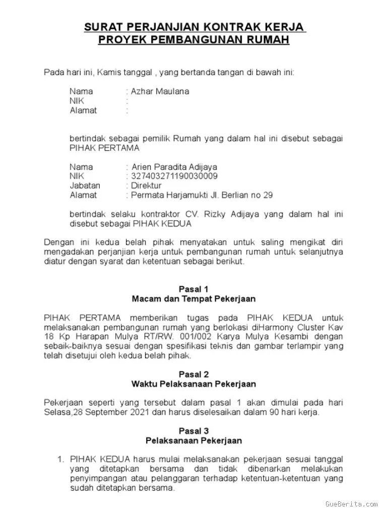 Perbedaan Status Karyawan Tetap PKWTT dengan Karyawan Kontrak PKWT