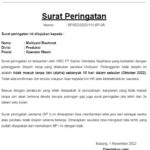 Photo by kantorku.id - Penyebab Karyawan Terkena Surat Peringatan SP 1 dan Cara Memperbaikinya